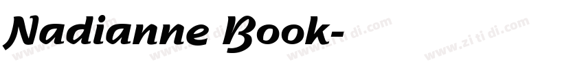 Nadianne Book字体转换